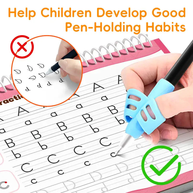 MagicTrace™ Reusable Writing & Learning Set – Makes Handwriting Fun for Kids